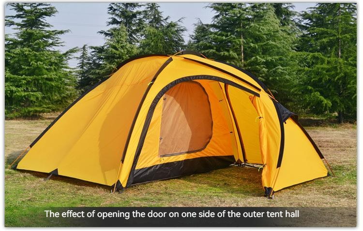 Cheap Goat Tents Good Quality Double Layer 3 4 Person Waterproof Pu5000mm Ultralight Ultralarge Outdoor Tent Tente De Camping Barraca Bivvy Tents 
